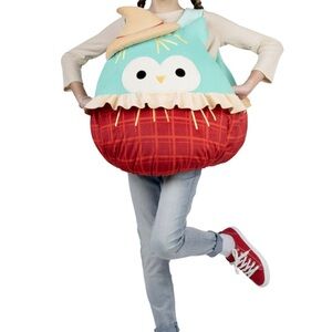 Squishmallow costume Winston the Scarecrow owl, one size fits all!